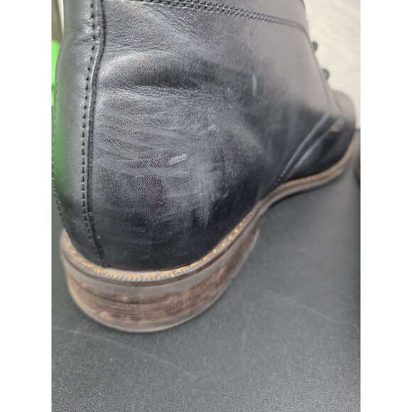 Moretti Black Label Men\'s SZ 13 D Glen Ankle Boot Leather Chelsea Black Lace Up main image 8